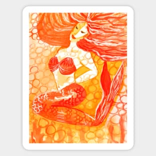 Underwater Mermaid 05 Sticker